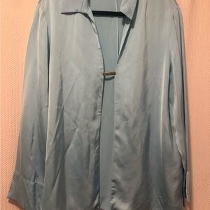 Jacquemus Sky Blue Chemise Notte Blouse